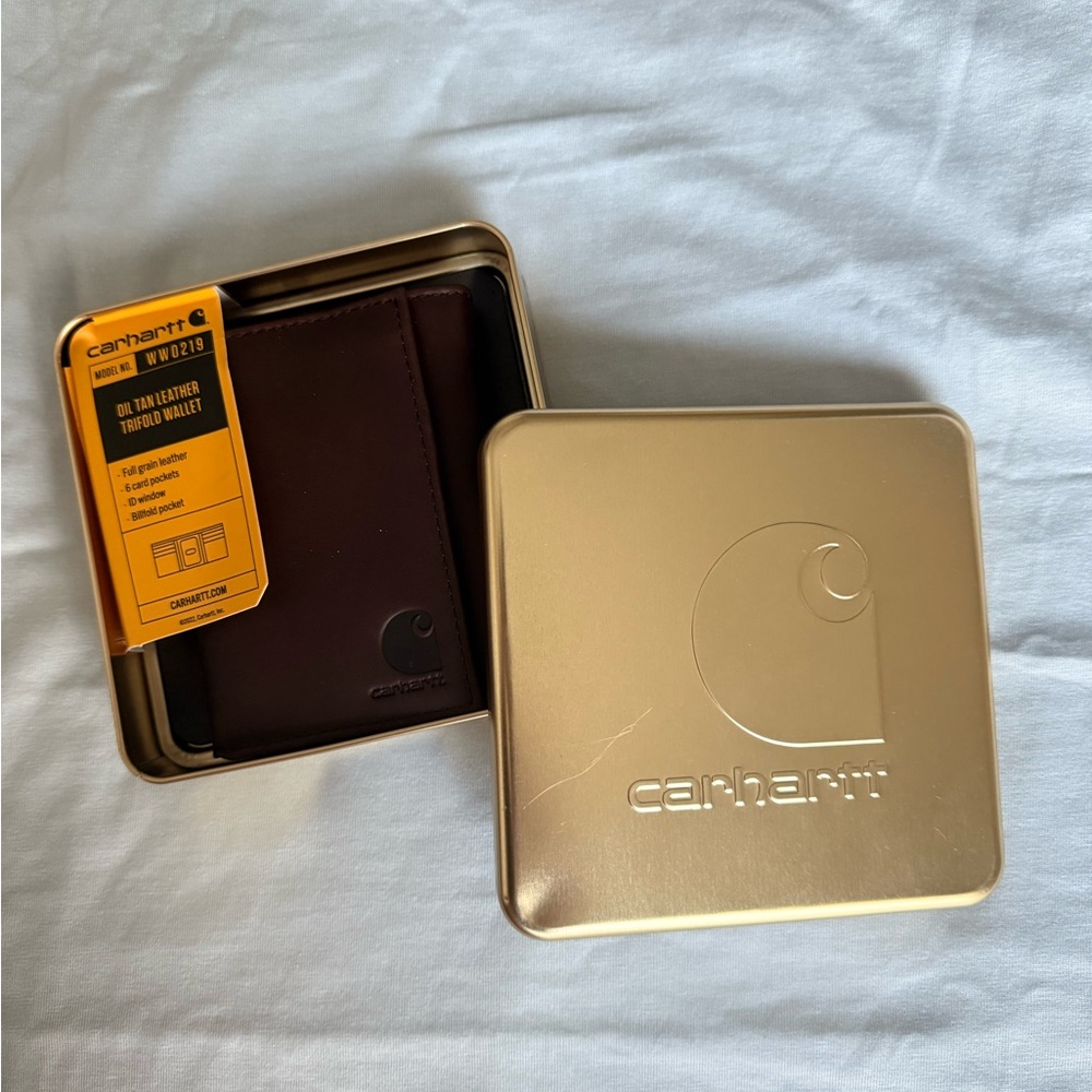 Carhartt Brown Tri-fold wallet